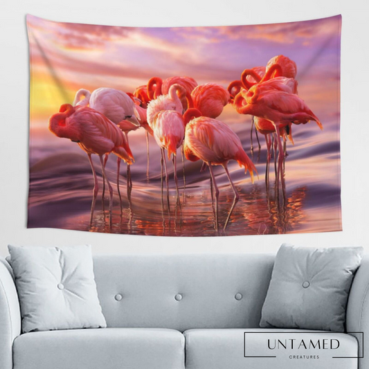 Flamingo Aesthetic Wall Decor