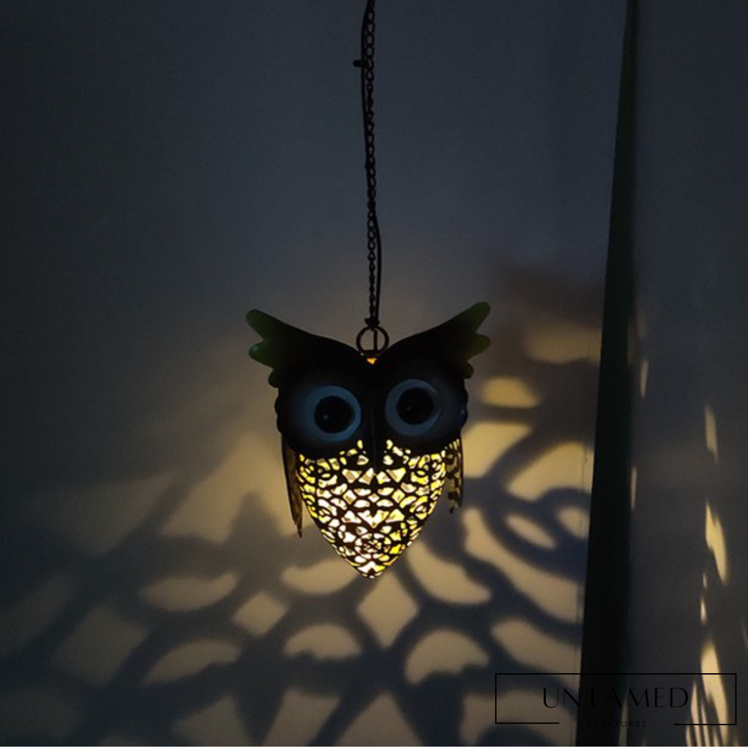 Hanging Owl Lamp
