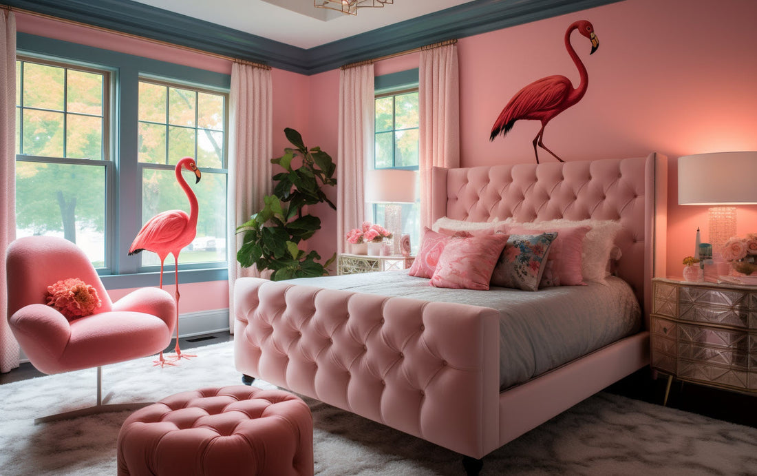 Pink Paradise: How to Incorporate Flamingo Decor into Your Bedroom Design