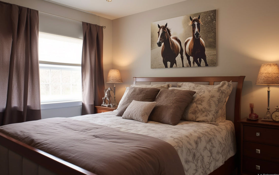Majestic Dreams: Creating a Horse-Themed Bedroom Retreat