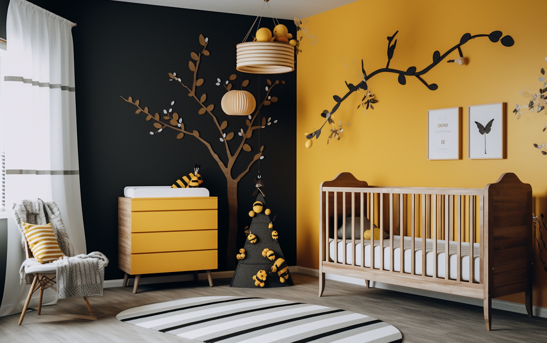 A Busy Little Bee's Nursery: Playful and Practical Decorations