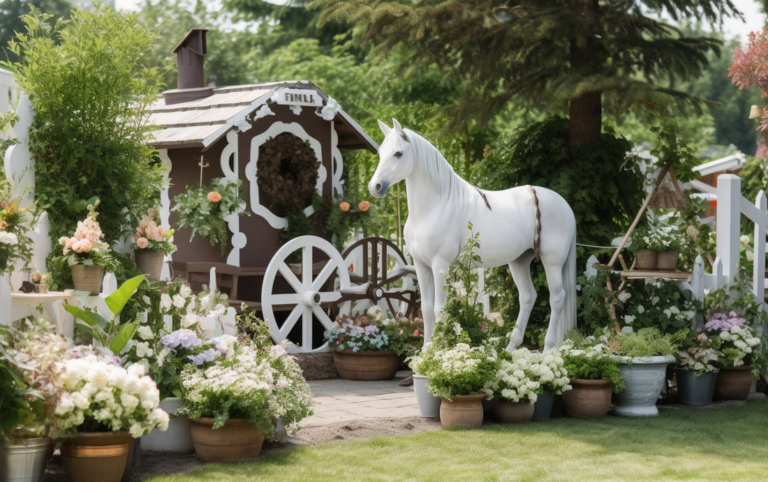 Equestrian Elegance: Enhancing Your Garden with Horse-Inspired Decor