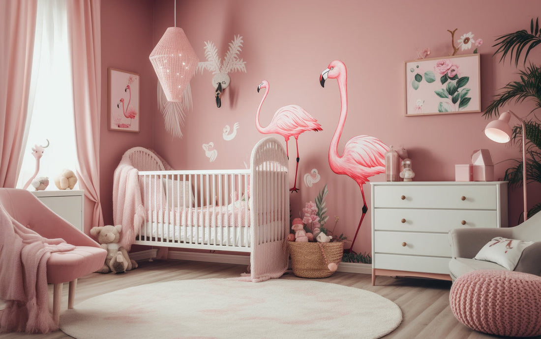 Tropical Delights: Creating a Charming Flamingo Nursery for Your Little One