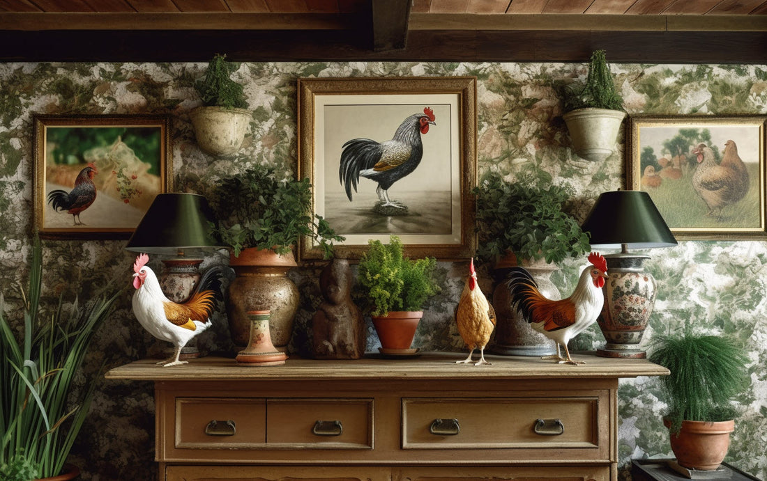 Feather Your Nest: How to Use Chicken Wall Decor in Your Home