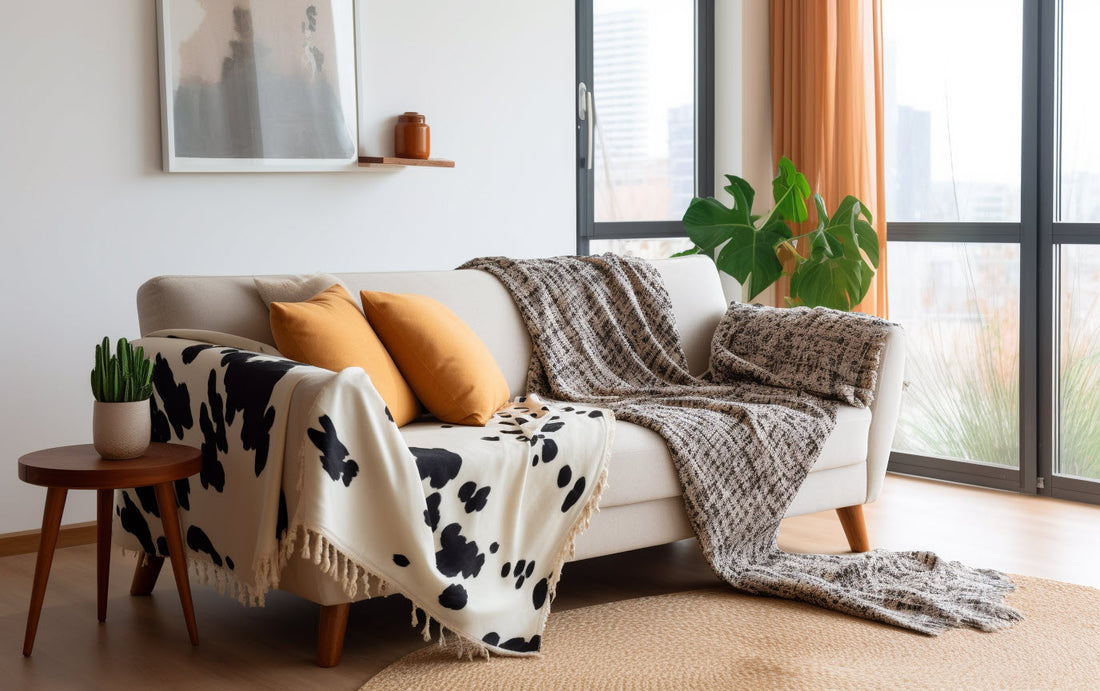 Best Cow Print Throws: Top Cozy Picks for Your Home