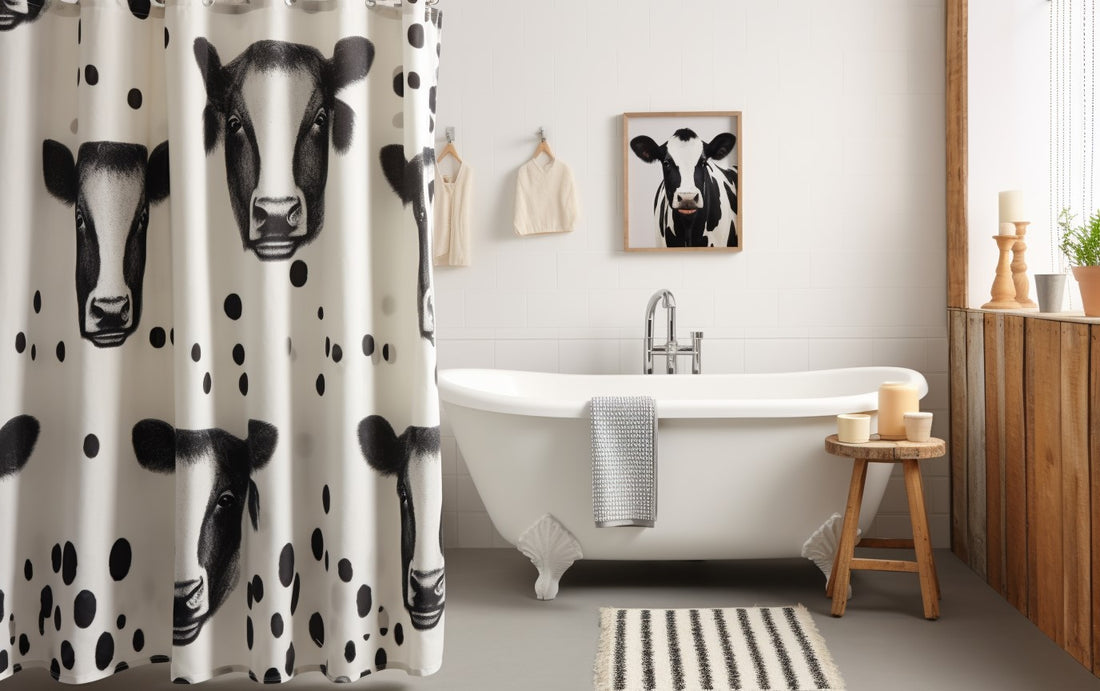 Best Cow Shower Curtain: Top Picks for Rustic Bathroom Decor