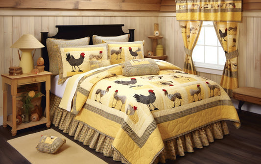 Cozy Coop: Stylish Ideas for Chicken-Inspired Bedroom Decor