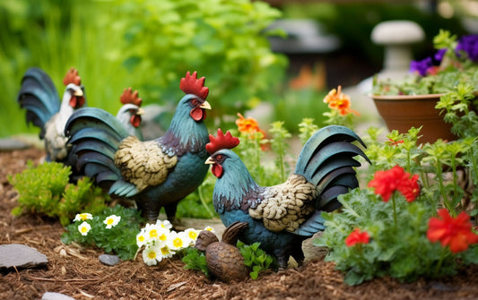 From Coops to Gardens: Creative Chicken Garden Decor Ideas