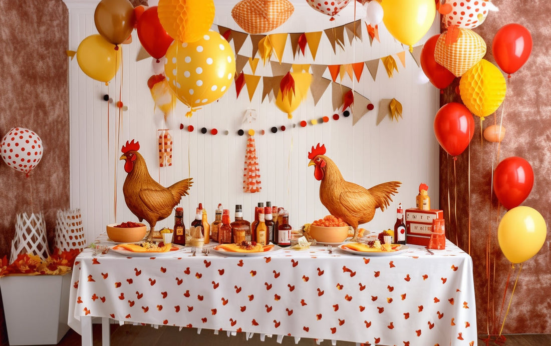 Feathered Festivities: Creative Ideas for Chicken Party Decor