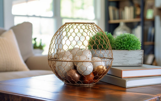 Rustic Charm: Creative Uses of Chicken Wire in Home Decor