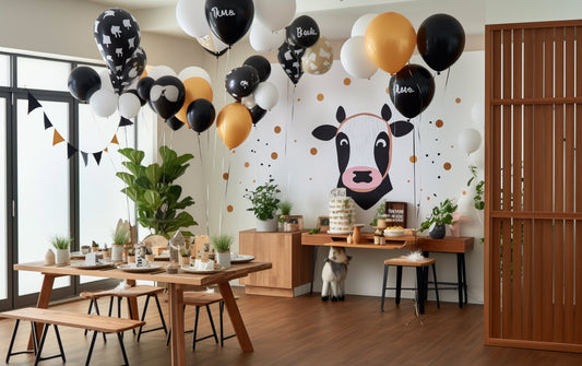Moo-velous Party Decor: Using Cow Accents for a Farm-Themed Celebration