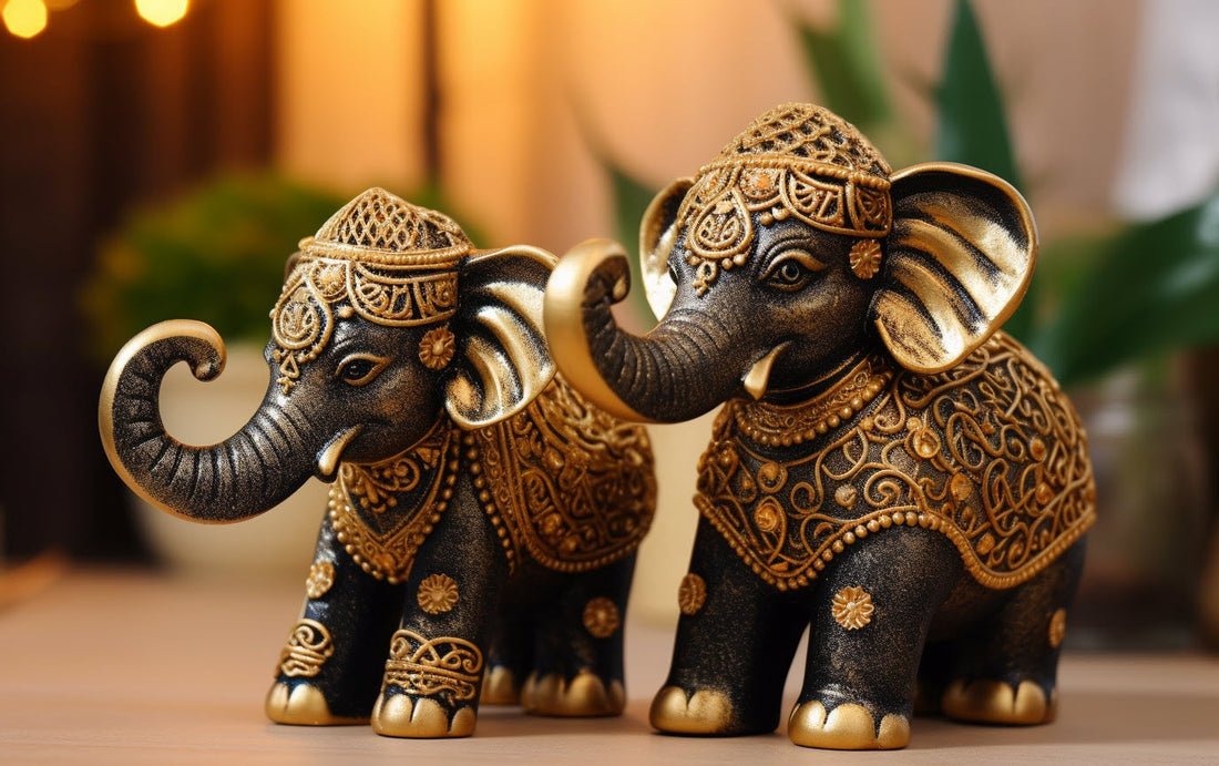 Statuesque Style: Elevating Your Decor with Elephant Figurines