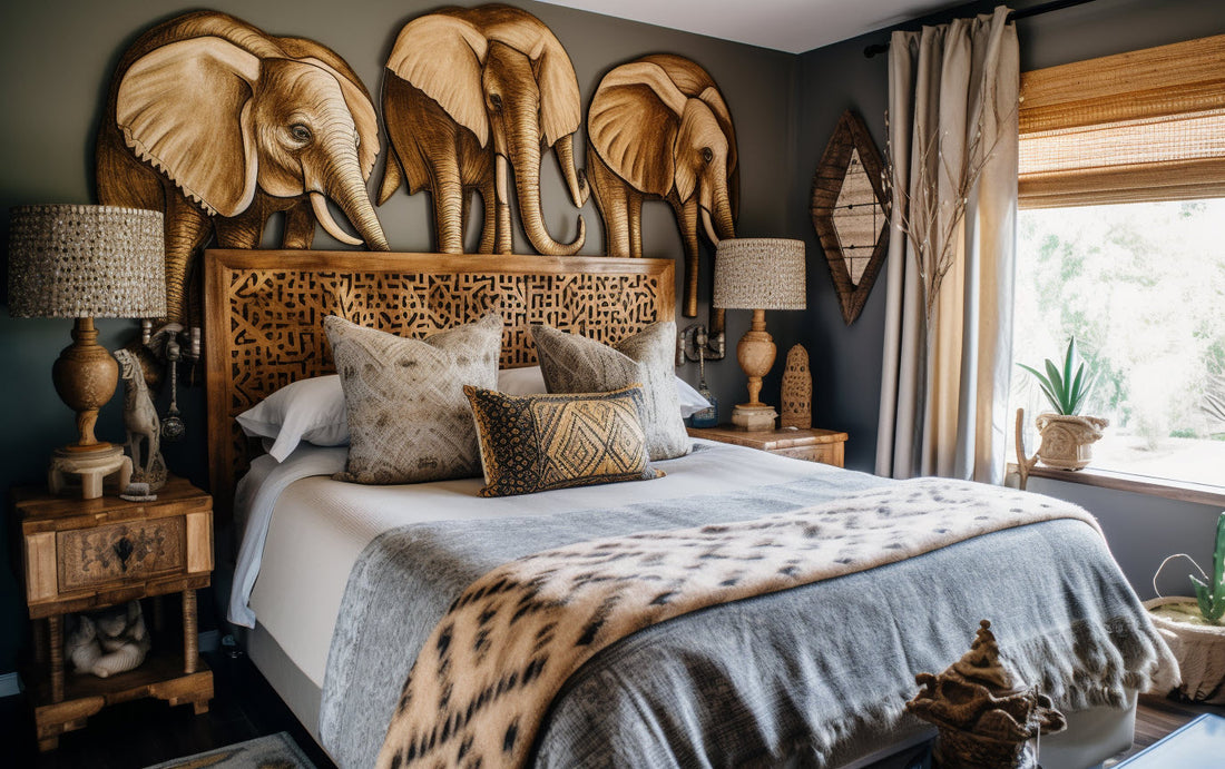 Majestic Dreams: Creating an Elephant-Themed Bedroom Oasis