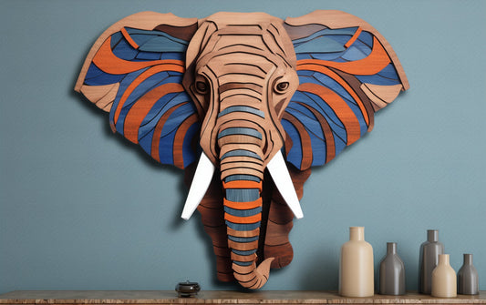 Majestic Majesty: Creative Ideas for Elephant-Inspired Wall Decor