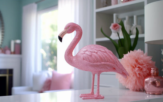 Tropical Paradise: Infuse Whimsy with Pink Flamingo Decorations