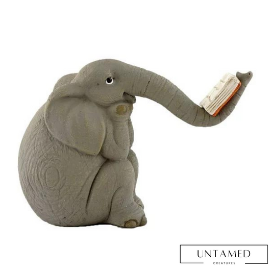 Miniature Garden Elephant Statues