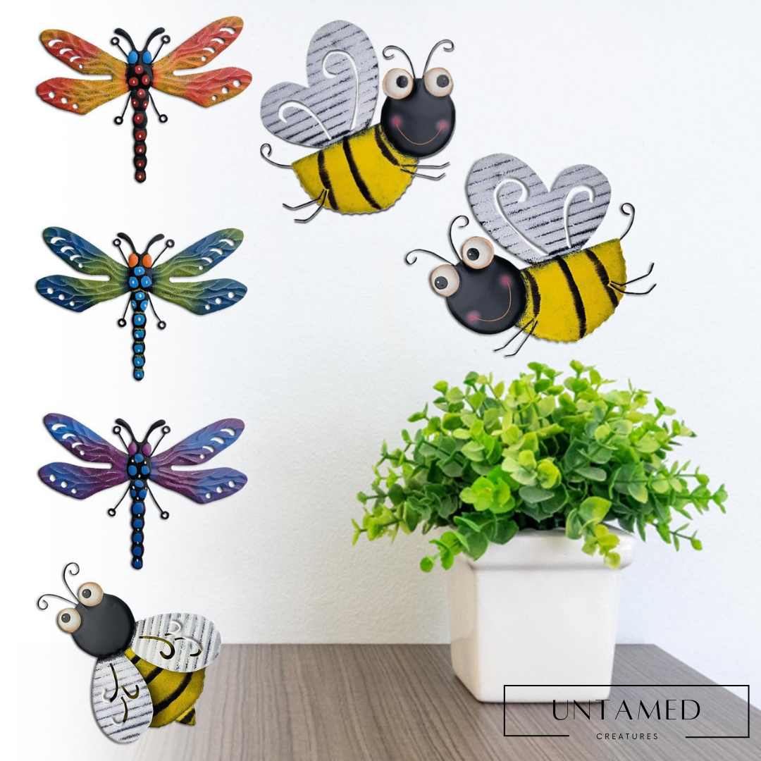 Bee Festival Outdoor Iron Wall Hanging
