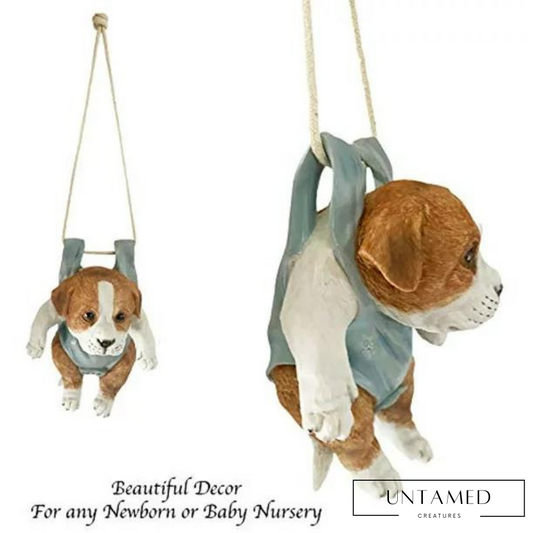 Hanging Ceramic Puppy