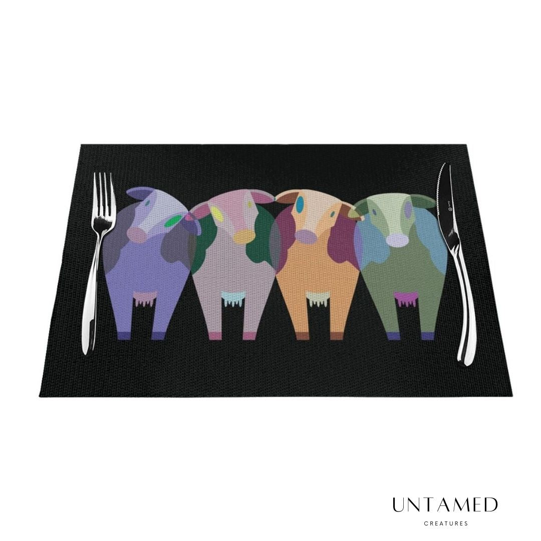Cow Print Placemats
