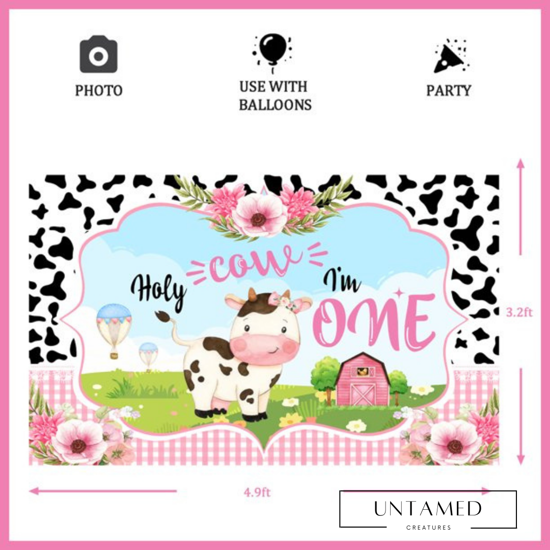 Cow Birthday Party Supplies