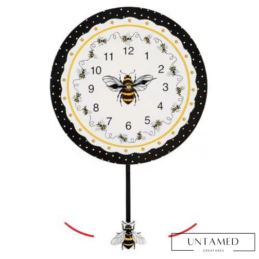 Bee Pendulum Wall Clock