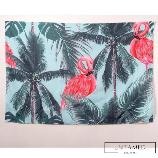 Decorative Flamingo Wall Hanging Tapestry