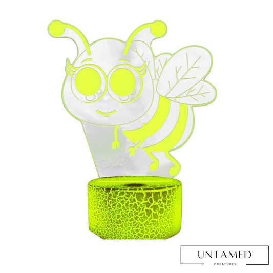 Bee 3D Night Light LED Lamp