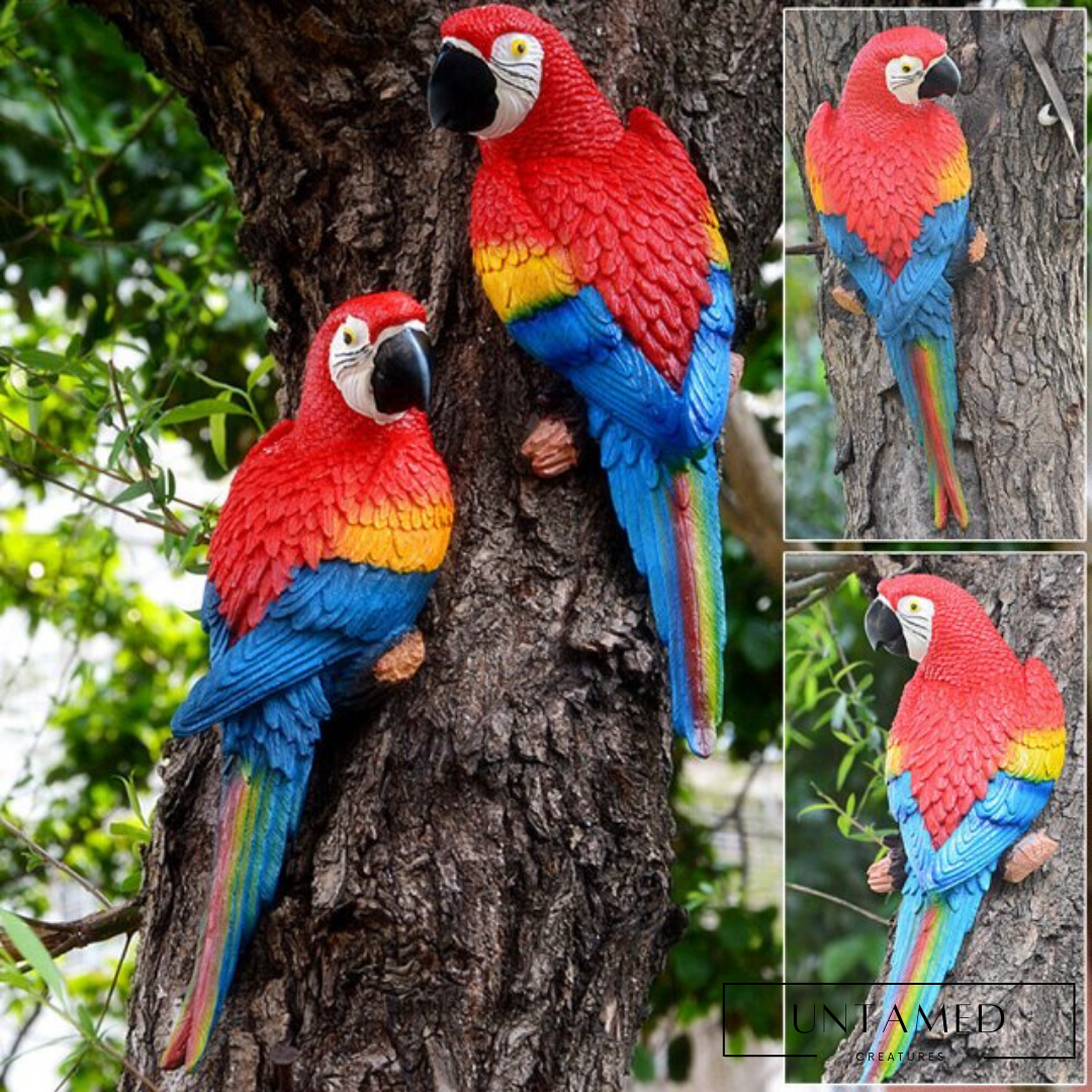 JahyShow Fake Parrot Decor