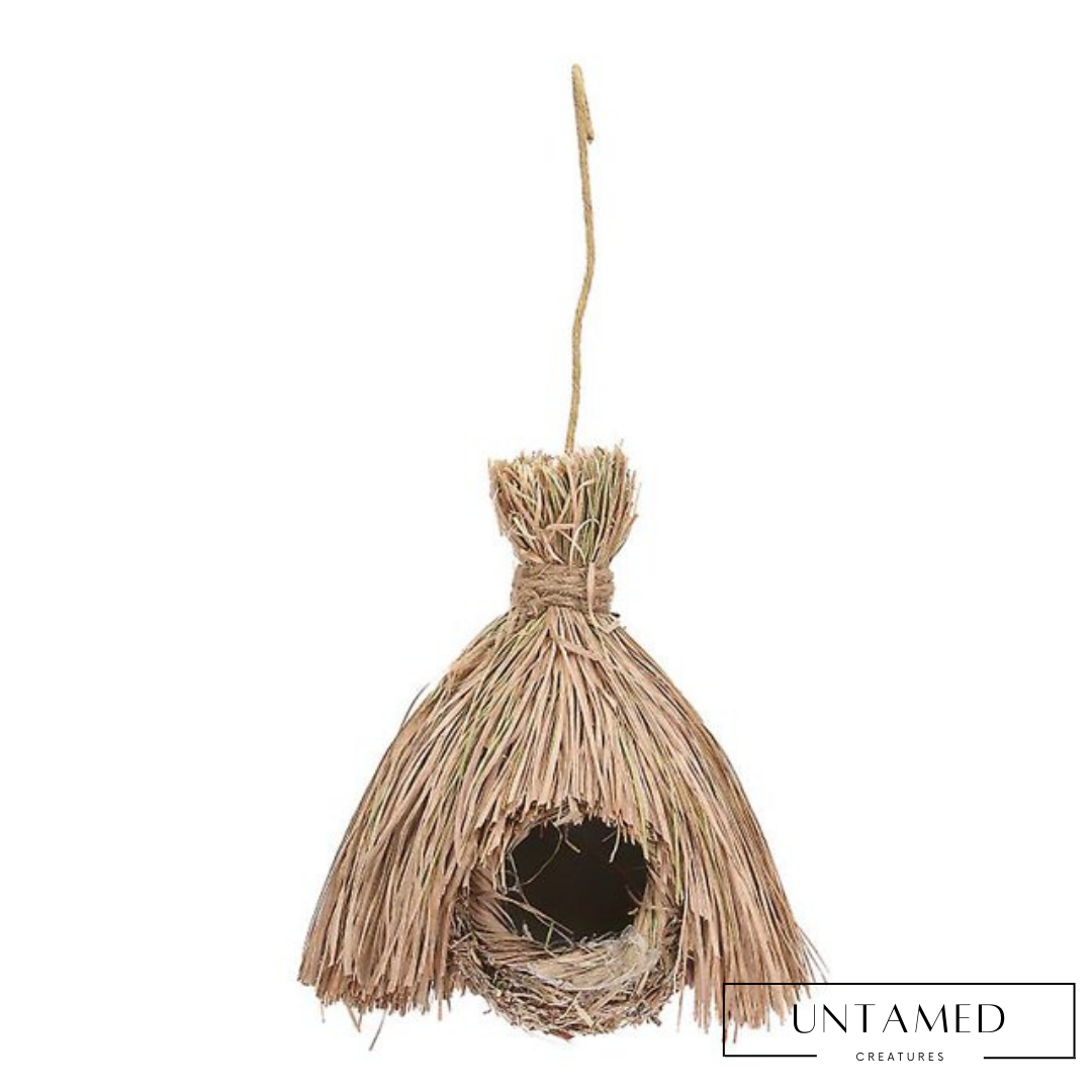 Brown Wood Bird's Nest Decor with Lifelike Design Kitchen Decor
