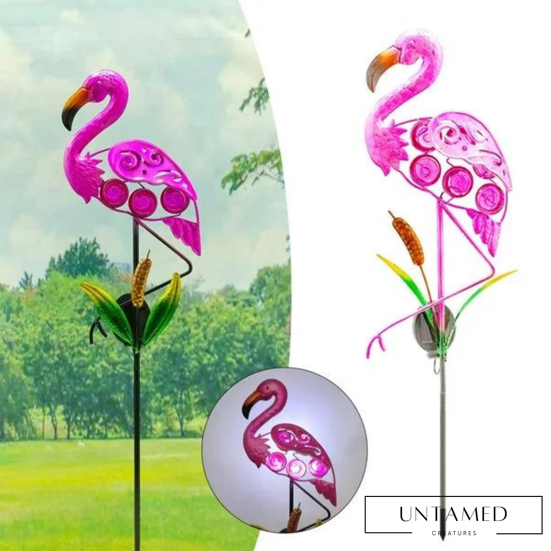 Flamingo Lawn Lamps