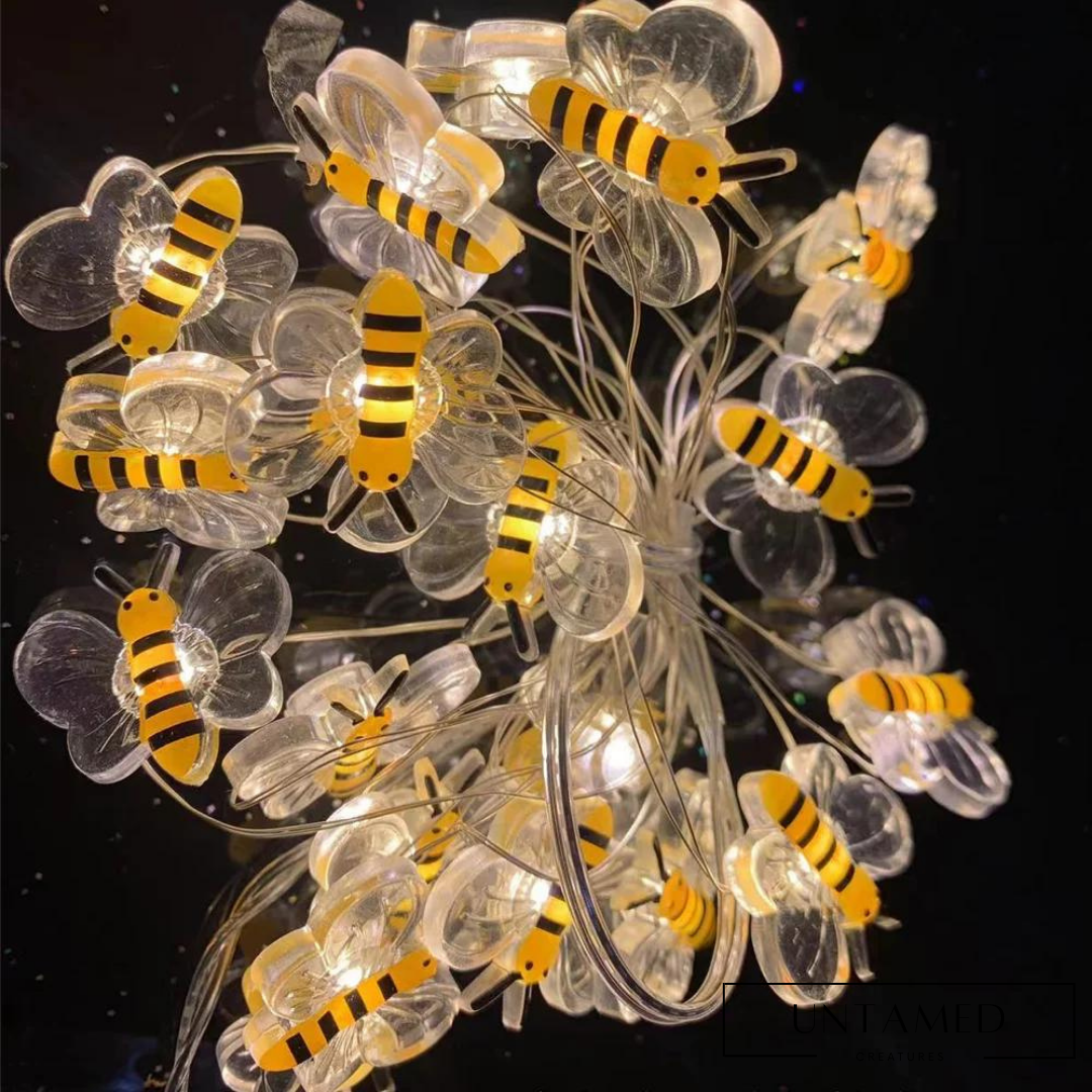 Honey Bee Fairy String Lights