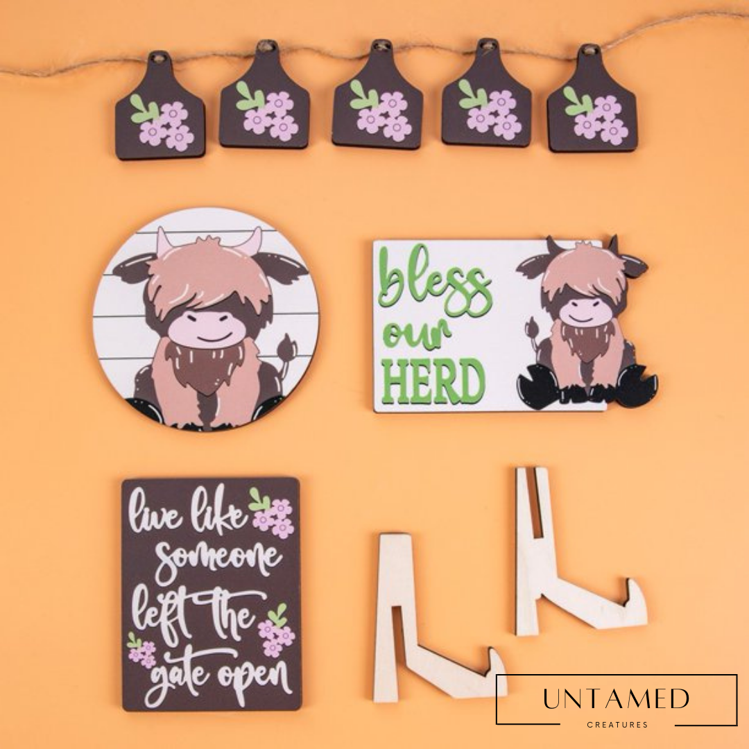 Cow Party Home Decoration
