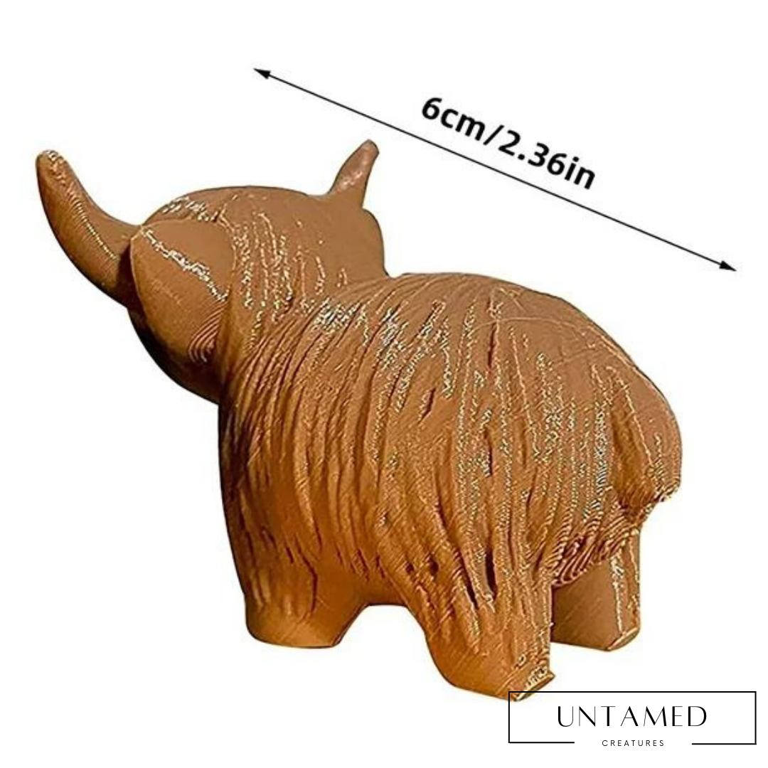Highland Cow Figurine