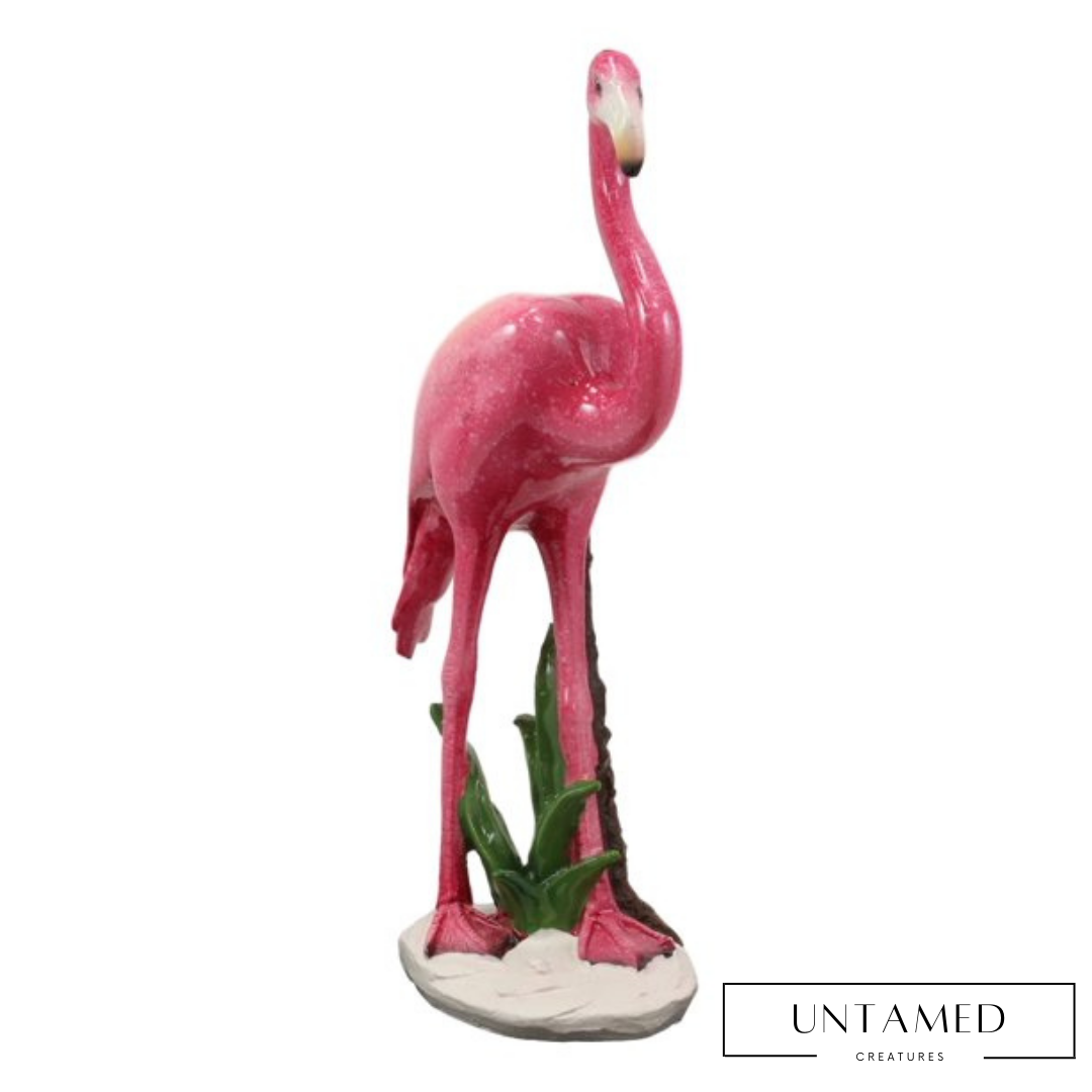Flamingo Bird Decorative Statue