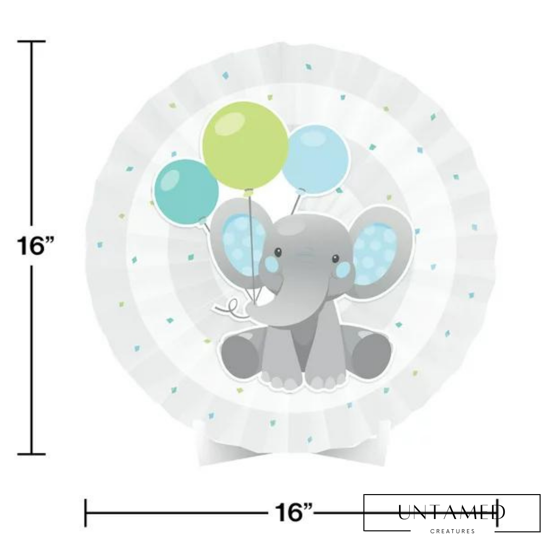 Elephant Boy's Birthday Party Decoration Kit