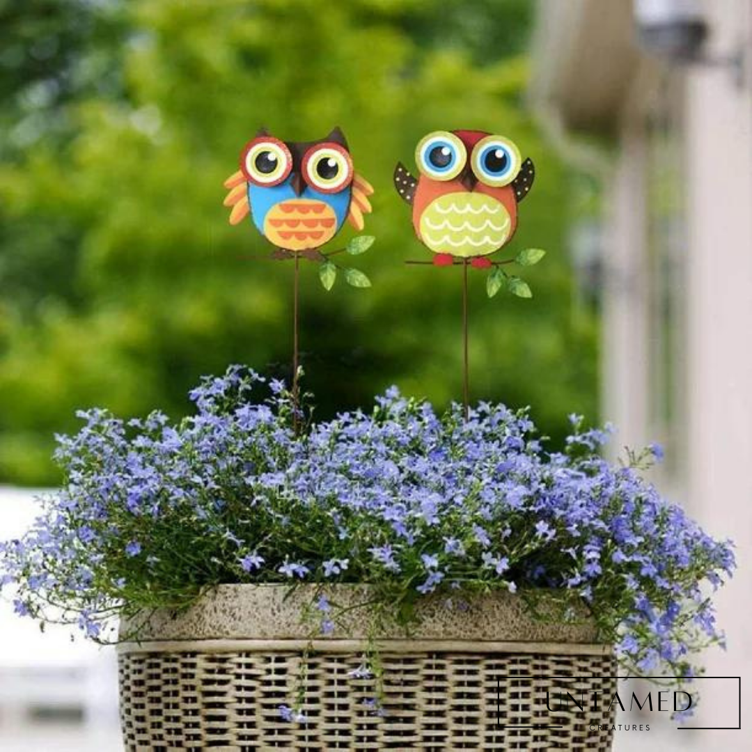 Outdoor Owl Decor for Patio Lawn