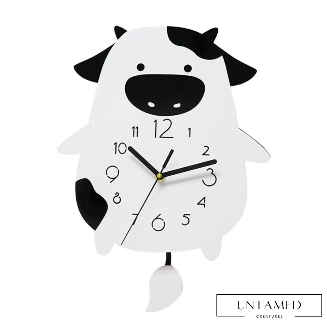 Cow Wall Clock