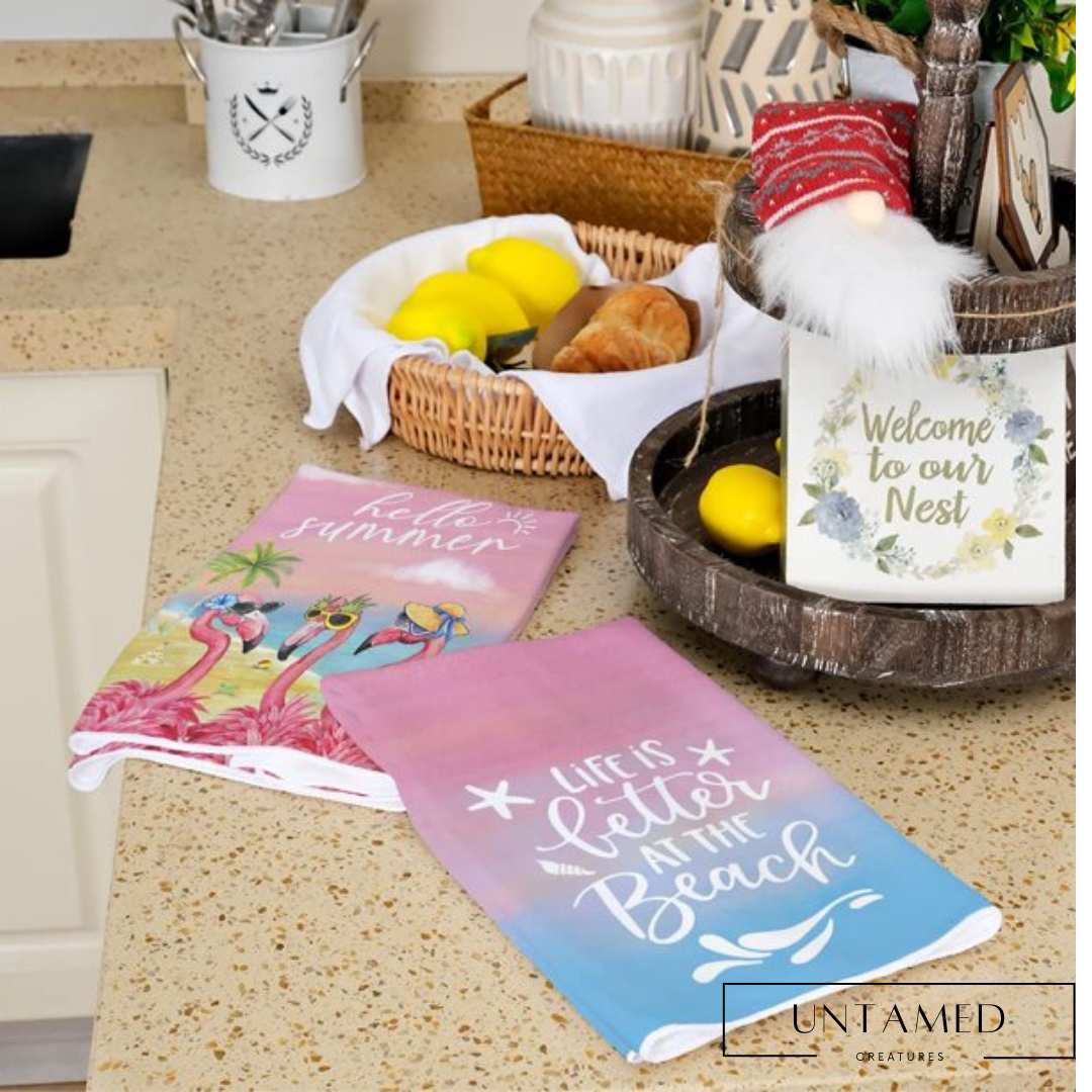 Kitchen Towels for Summer Decor
