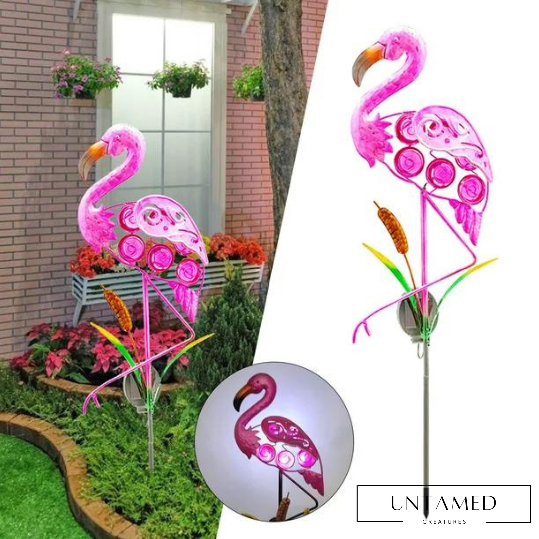 Flamingo Lawn Lamps