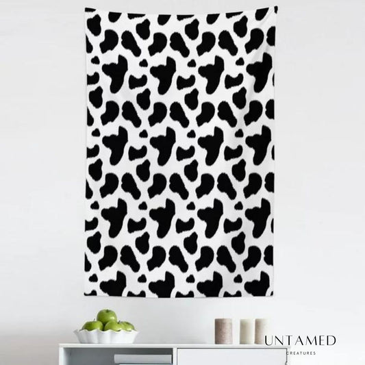 Cow Print Tapestry