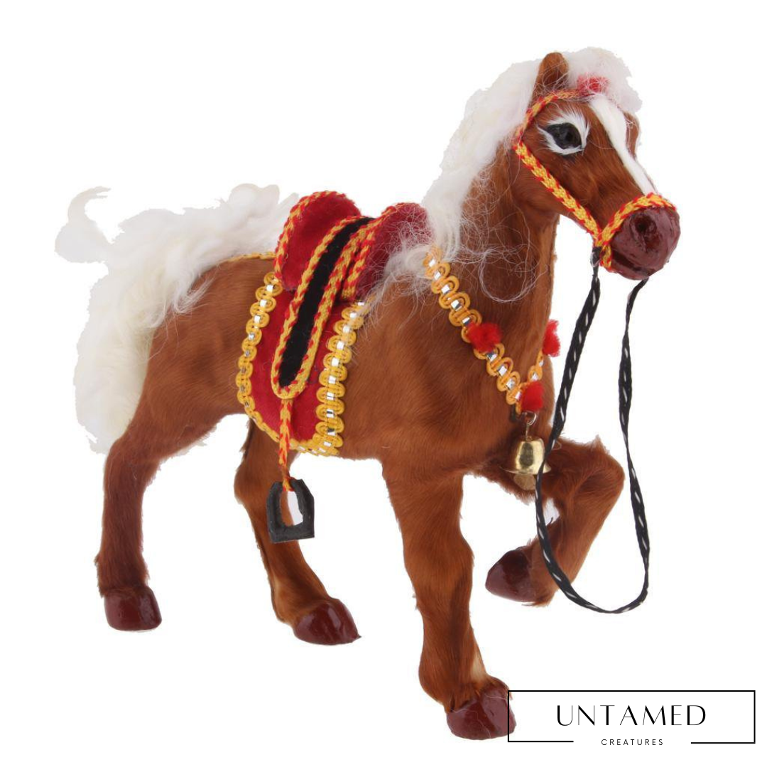 Standing Horse Model Handicraft Artificial Decor