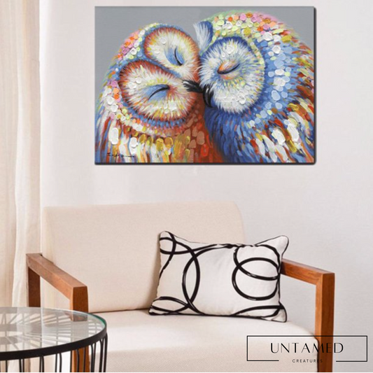 Owl Wall Art Canvas
