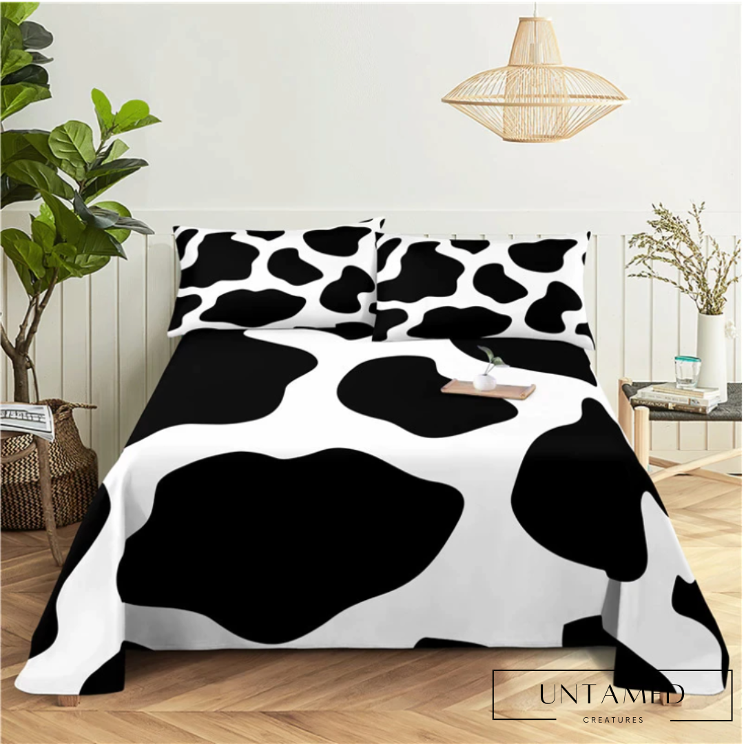 Cow Bedding Sheet