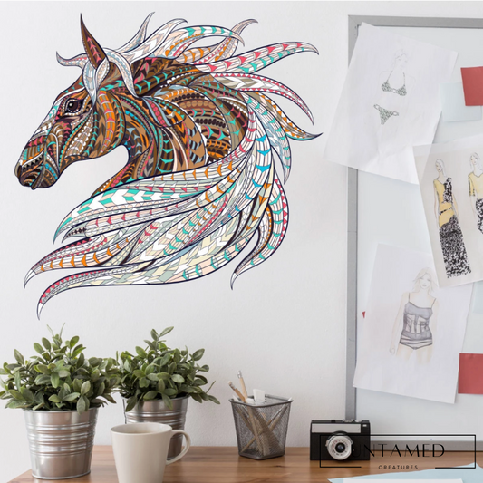 Color Horse Wall Stickers