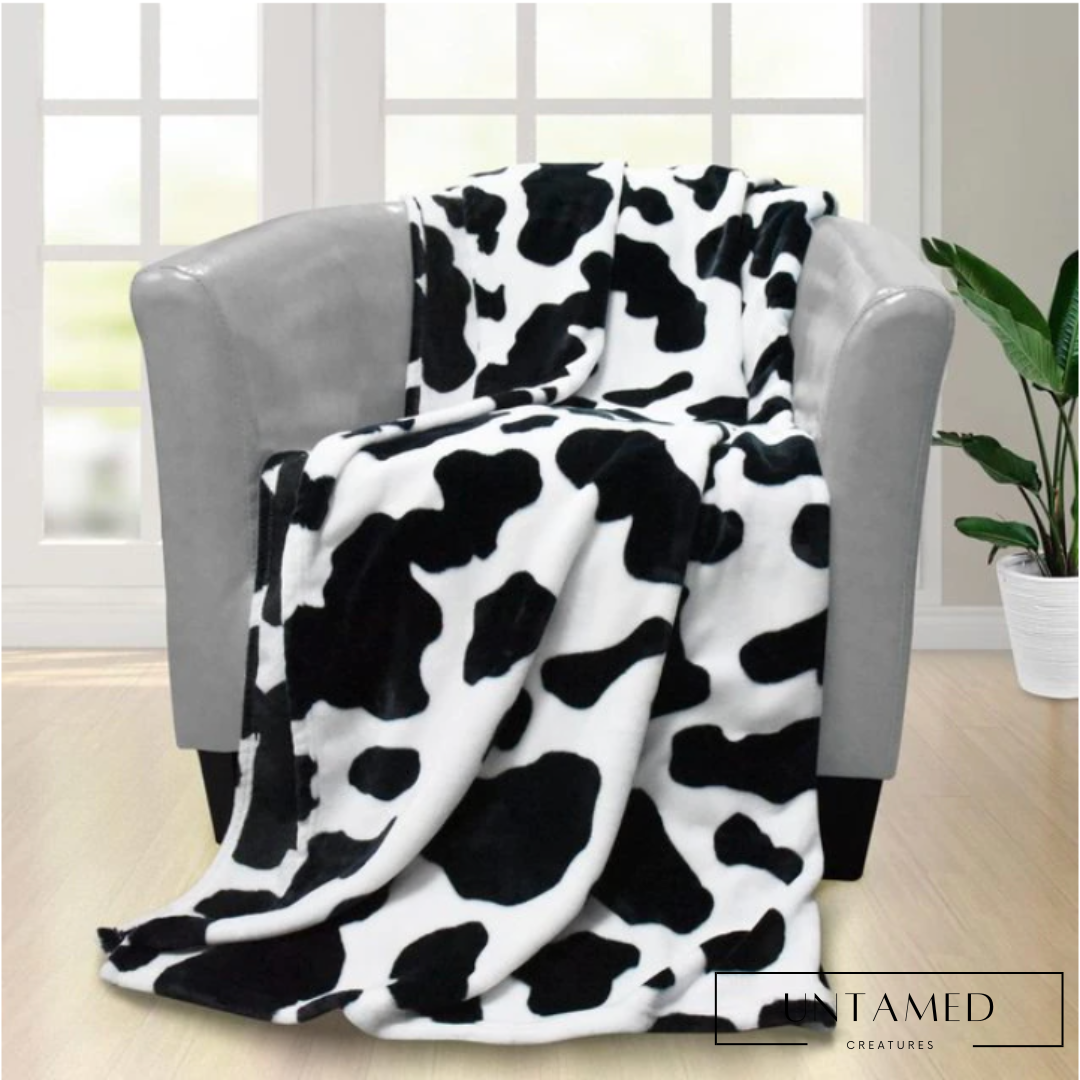 Cow Printed Blanket