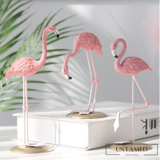 Standing Pink Flamingo
