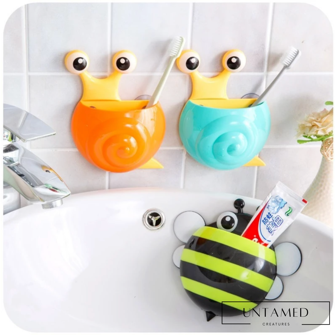 Bee Toothbrush and Toothpaste Holder