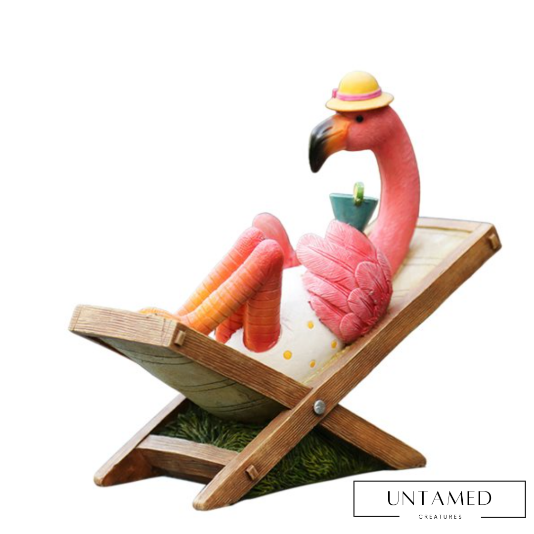 Outdoor Flamingo Yard Decor
