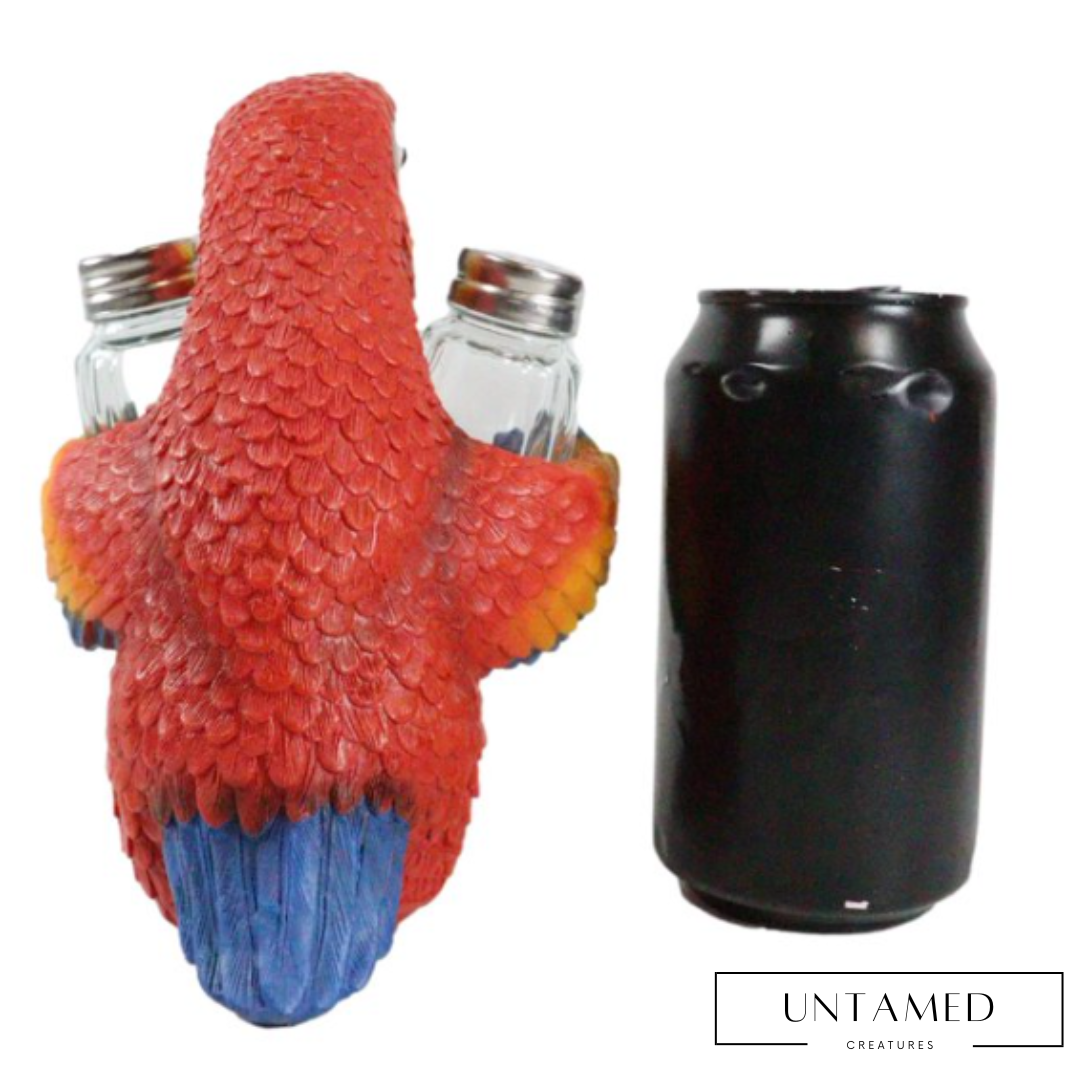 Parrot Salt Pepper Shakers Holder