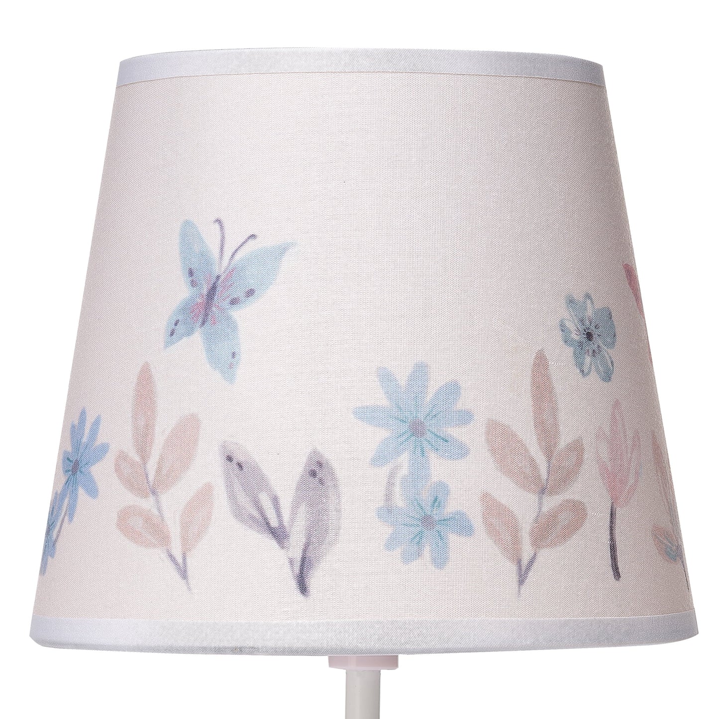 Lambs & Ivy Enchanted Garden Butterfly Lamp with Floral Shade